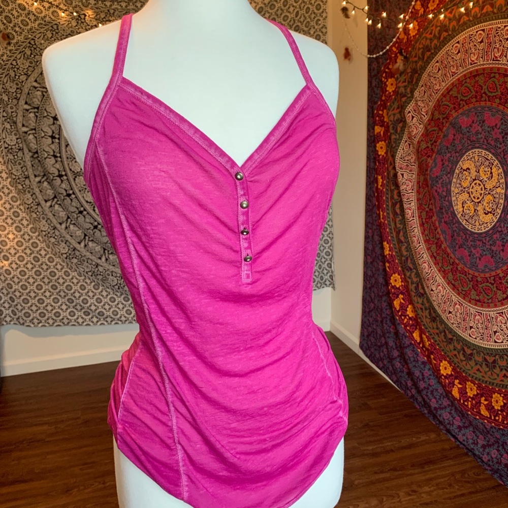 Purple tank